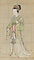 仇英／美人図