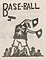 雑誌『版藝術』25 第3年4号 川西英版画集 15 「野球」（扉）