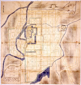 【直売半額】絵図（城郭図）青森県 津軽國 津軽弘前城 弘前城 和書