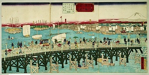 東京第一名所　永代橋之真景