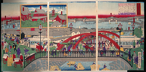 東京浅草橋の風景