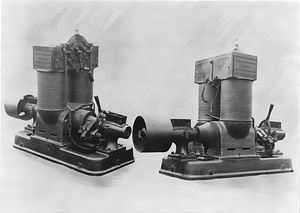 電灯事業創始時代の発電機