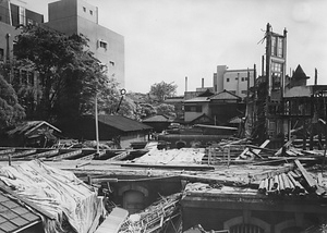 逓信博物館(旧)の取り壊し