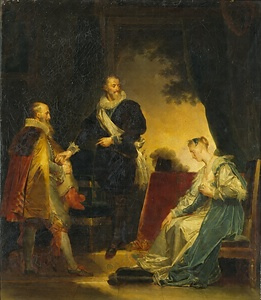 アンリ4世、宰相シュリー、愛妾ガブリエル・デストレ