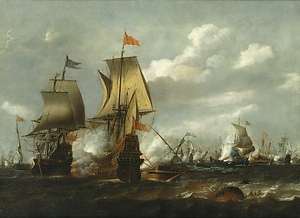 オランダ船対バーバリ海賊船の海戦