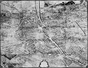 18世紀のパリの俯瞰図［ルイ・ブレテの原画による］