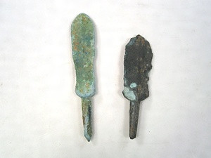 馬場平３号墳出土銅製の鏃