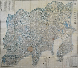 富士見十三州輿地之全図