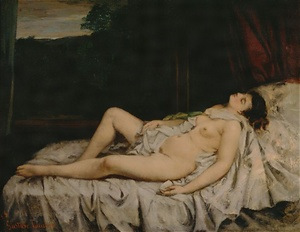 眠れる裸婦
