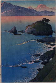 Kude Beach, from Wakasa from &quot;Scenes from Travels I&quot;