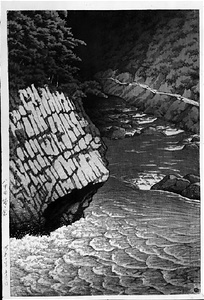 Shirogakura Rocks, the Hakkoda Mountains from &quot;Japanese Sceneries, Eastern Japan Series&quot;