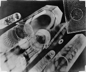title unknown [photogram, glasses]