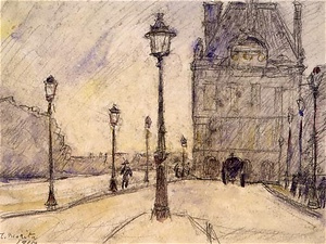 View of Louvre