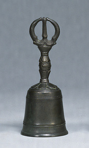 Ritual Bell with a Three-Pronged "Vajra"