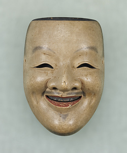Kyogen Mask [Ebisu] (God of commerce) type