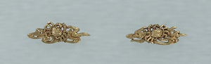 Set of Two Kinds of Sword Fittings with Crabs by a Stream