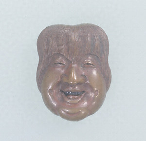 Toggle ("Netsuke") in the Shape of a Shōjō Mask