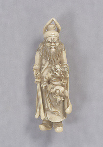 Netsuke, Taoist immortal Zhongkui design