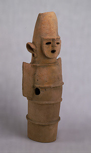 &quot;Haniwa&quot; (Terracotta tomb figurine), Man with shield