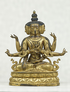 仏頂尊勝母坐像