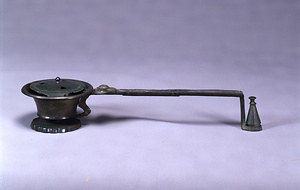 Incense Burner with a Weighted Handle