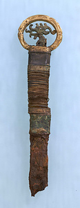 Sword with Ring-shaped Pommel Dragon design