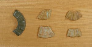 Wheel-shaped Stone Bracelets, fragments