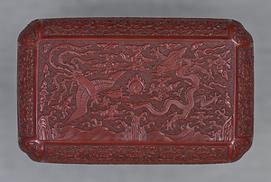 Box with a Dragon and Phoenix