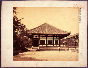 Main Hall of Toshodaiji Temple Jinshin Survey Photographs
