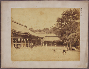 Atsuta Jingu Shrine Photographed during the 1872 survey