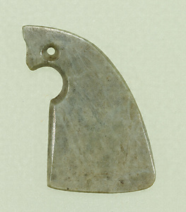 Earring in the Shape of a Chinese Jade Implement ([Jue])