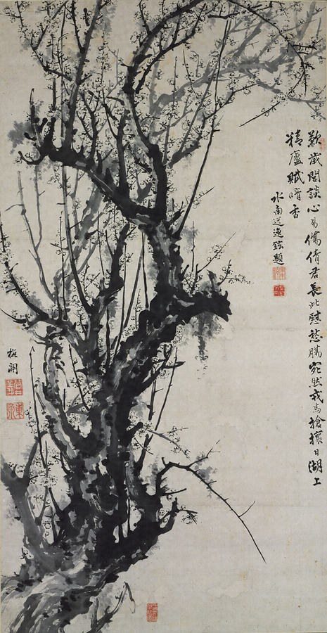 大阪買付江戸初期の正阿弥の鐔です撫で形の鐔で図は鳳凰と梅の図です高さ7センチ横6,5センチ厚さ0,5センチ有ります縁起図の鐔です 鍔、刀装具
