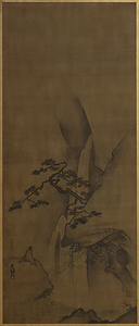 山水図押絵貼屏風 さんすいずおしえばりびょうぶ