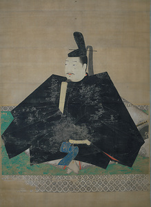 Portrait Traditionally Identified as Sakuramachi Shigenori (Fujiwara no Mitsuyoshi) (Copy)