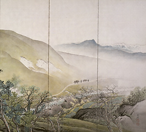 Mountain and Streams in the Four Seasons