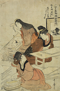 Making of Polychrome Prints: Famous Products of Edo