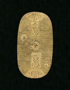Gold Coin ("Koban") Minted in the Genbun Era