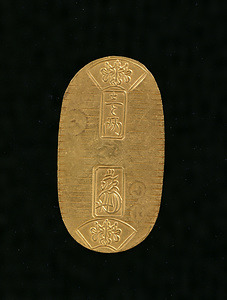 Gold Coin ("Koban") Minted in the Ansei Era
