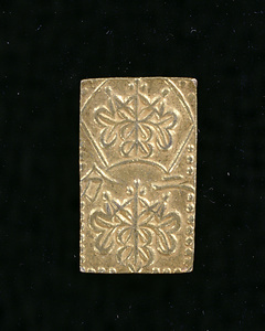 Gold Coin (&quot;Nibukin&quot;) Minted in the Ansei Era