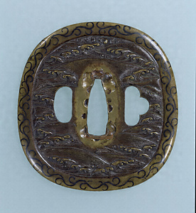 Sword Guard with Waves