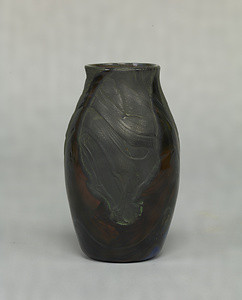 Dark brown vase