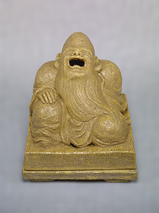 Large Incense Burner, Juro (God of longevity) design