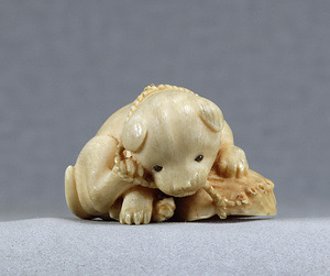 Netsuke, Design of a puppy
