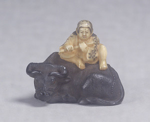 Toggle (&quot;Netsuke&quot;) in the Shape of a Herd Boy