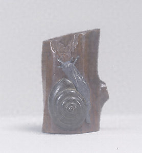 Toggle ("Netsuke") in the Shape of a Snail on a Mushroom 