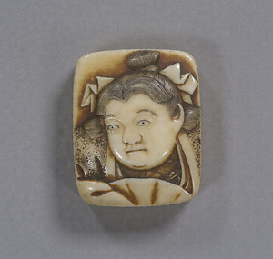 Toggle (&quot;Netsuke&quot;) in the Shape of Momotarō