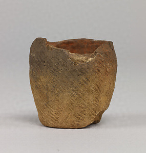 Pot Paint container for Jomon people