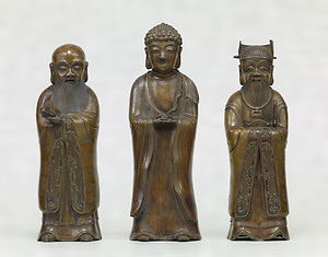 Shaka (Sakyamuni), Confucius and Lao-zi