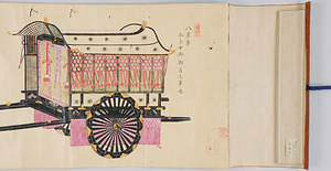 《八葉車図》 はちようのくるまず