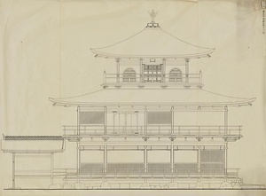 鹿苑寺金閣実測図